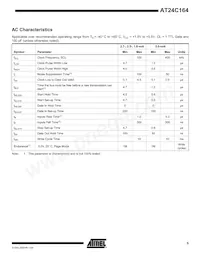 AT24C164-10SU-1.8 Datasheet Page 5