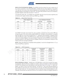 AT25128AW-10SU-2.7 Datasheet Pagina 10