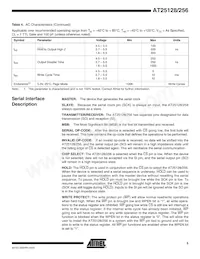 AT25256W-10SI-2.7 Datasheet Page 5