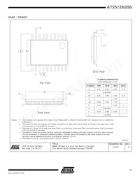 AT25256W-10SI-2.7 Datasheet Page 21