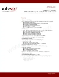 AT25SL641-SUE-Y Datasheet Copertura