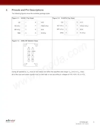 AT25SL641-SUE-Y Datasheet Pagina 3