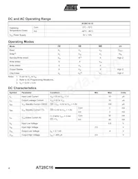 AT28C16E-15SI Datasheet Page 4