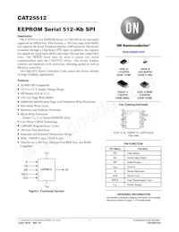 CAT25512HU5I-GT3 Datasheet Copertura