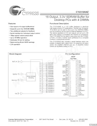 CY2318ANZPVC-11數據表 封面