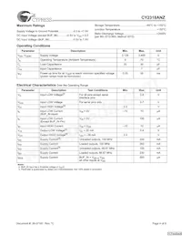 CY2318ANZPVC-11數據表 頁面 4