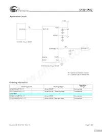 CY2318ANZPVC-11 Datasheet Pagina 7