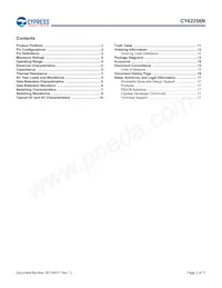 CY62256NLL-55SNXI Datasheet Pagina 2