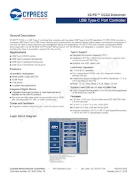 CYPD2125-24LQXI Datasheet Copertura