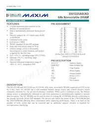 DS1225AD-70IND Datasheet Copertura