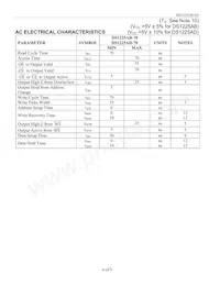 DS1225AD-70IND Datasheet Page 4