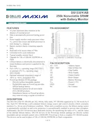 DS1330ABP-100+ Datasheet Copertura