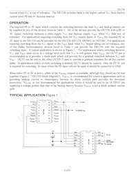 DS1336S/T&R Datasheet Page 2