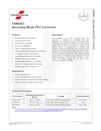 FAN6961DZ Datasheet Pagina 2