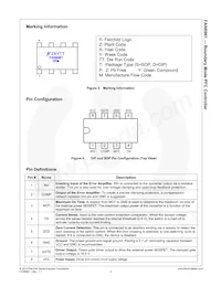 FAN6961DZ Datasheet Page 4