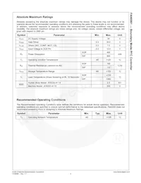 FAN6961DZ Datasheet Pagina 5