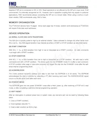 FT24C02A-KTR-T Datasheet Pagina 4