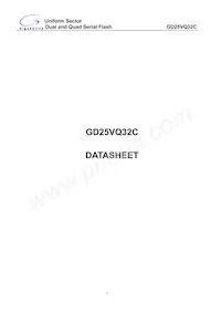 GD25VQ32CTIGR Datasheet Copertura