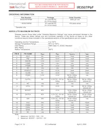 IR3507MTRPBF Datenblatt Seite 2