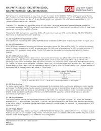 IS43TR16128D-125KBLI Datasheet Pagina 14