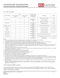 IS43TR16128D-125KBLI Datenblatt Seite 20