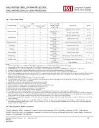 IS43TR16128D-125KBLI Datasheet Page 20