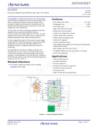 ISL28025FR12Z-T7A Datasheet Copertura