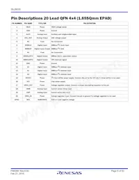 ISL28025FR12Z-T7A Datasheet Pagina 5