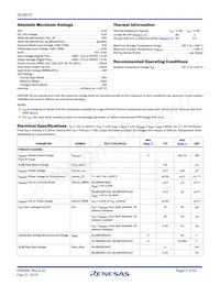 ISL28025FR12Z-T7A Datasheet Page 7