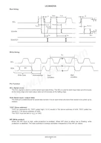 LE2464DXATBG Datasheet Page 7