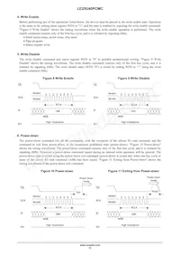 LE25U40PCMC-AH Datasheet Pagina 11