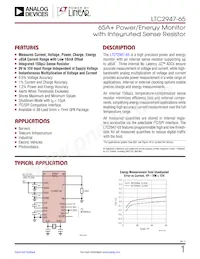 LTC2947IUHF-65#TRPBF Datenblatt Cover