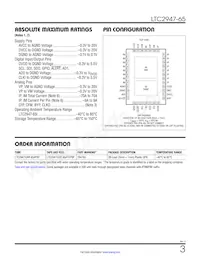 LTC2947IUHF-65#TRPBF Datenblatt Seite 3