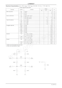 LV5609LP-E Datasheet Pagina 2