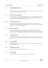 M95640-DRMN8TP/K Datasheet Pagina 8