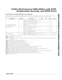 MAX1042BETX+T Datasheet Pagina 7