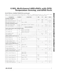 MAX1346BETX+T Datasheet Pagina 5