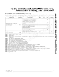 MAX1346BETX+T Datasheet Page 7