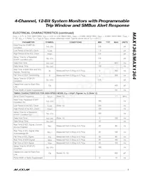 MAX1364LEUB+T Datasheet Page 5