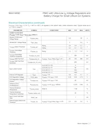 MAX14690AEWX+ Datasheet Page 7