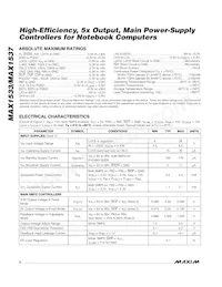 MAX1533AETJ+TG075 Datasheet Pagina 2