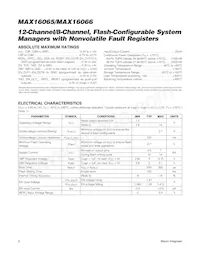 MAX16065ETM+TCDM Datasheet Page 2