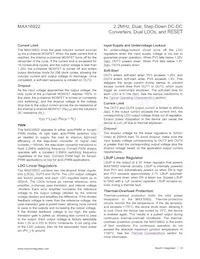 MAX16922ATPN/V+T Datasheet Page 12