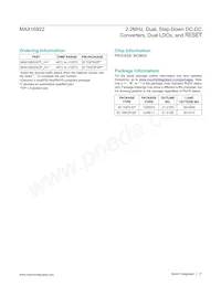 MAX16922ATPN/V+T Datasheet Page 17