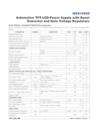 MAX16929HGUI/V+T Datasheet Page 3