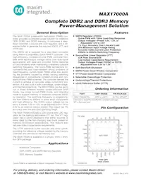 MAX17000AETG+TC00 Datasheet Copertura