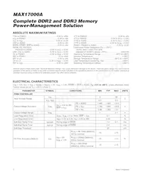 MAX17000AETG+TC00 Datasheet Pagina 2