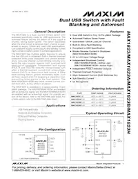 MAX1823EUB+T Datenblatt Cover
