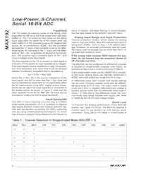 MAX192BEAP+TG035 Datasheet Page 8