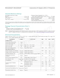 MAX20044FGEEA/V+ Datenblatt Seite 2